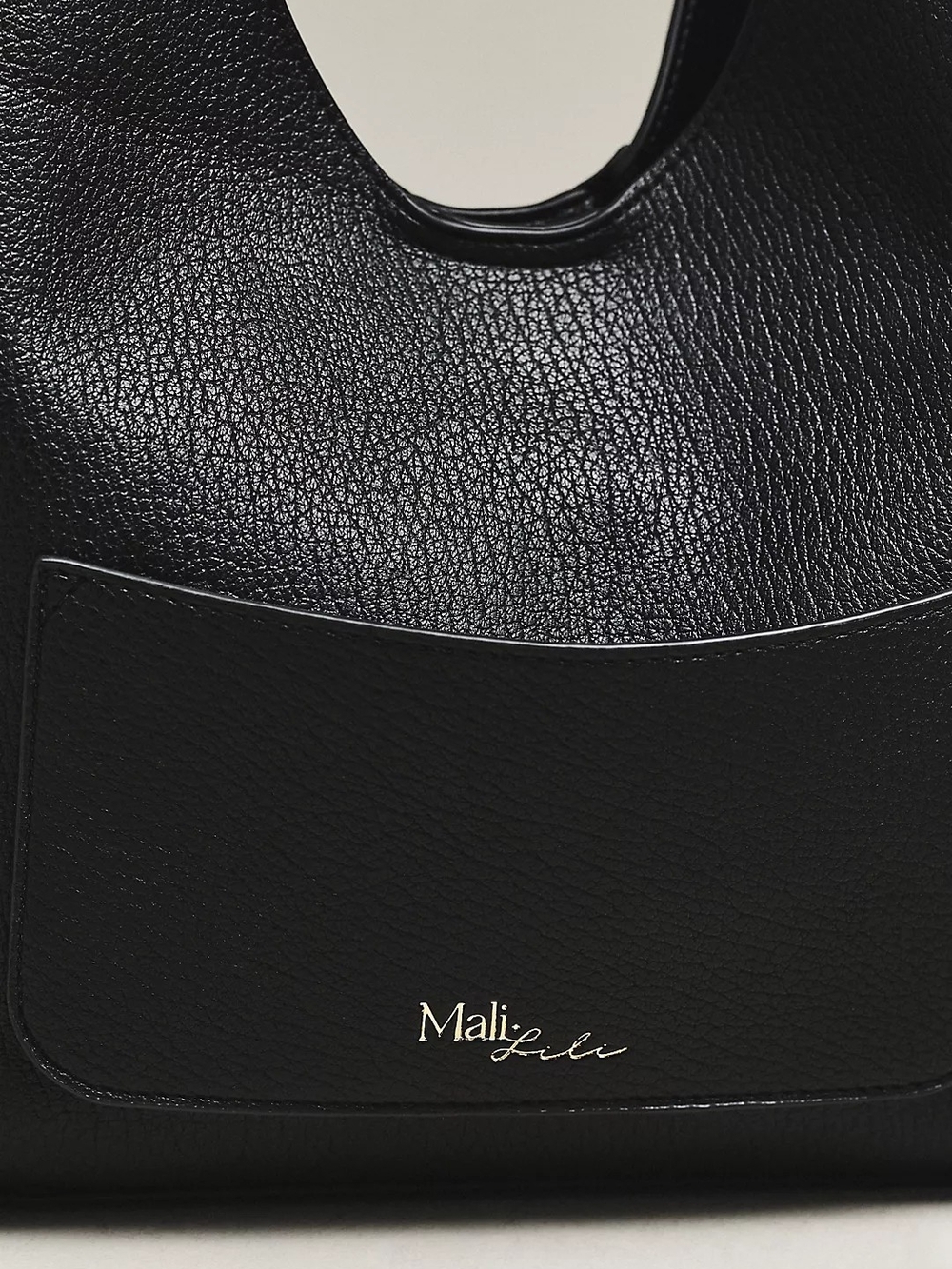 Mali + Lili Vegan-Leather Triangle Shoulder Bag - Picture 3 of 3